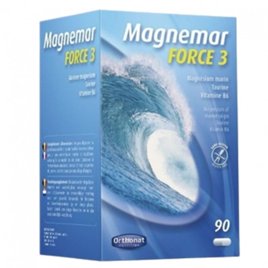 Magnemar Force-3 Sin Gluten 90caps Orthonat
