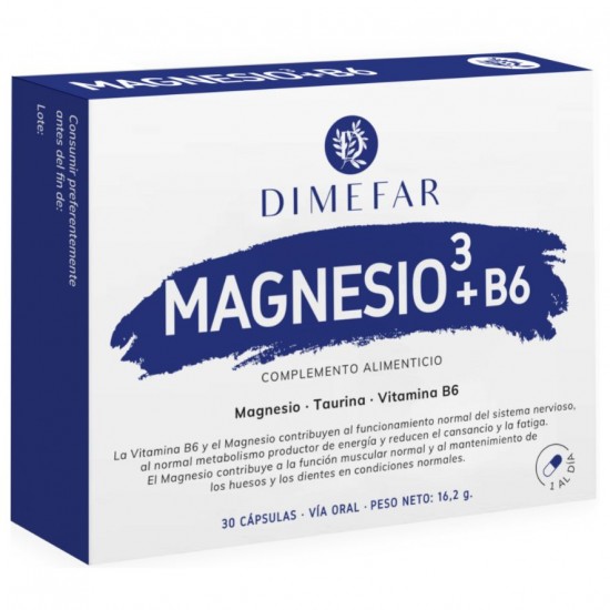 Magnesio 3+B6 30caps Dimefar