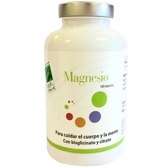 Magnesio 90 Cápsulas 100 % Natural
