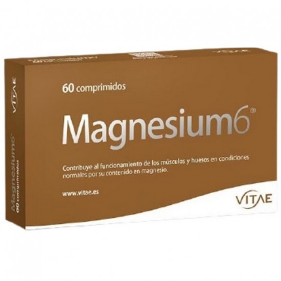 Magnesium-6 Sin Gluten 60comp Vitae