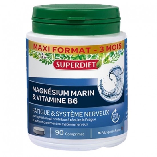 Magnesium Marine Con Vitamina B6 60Comp Super Diet