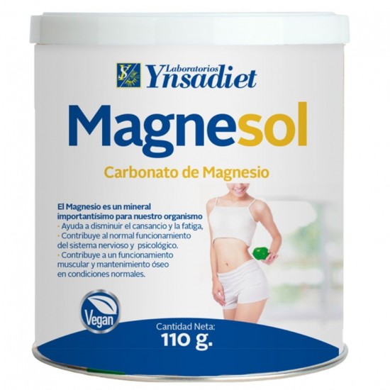 Magnesol Carbonato Magnesio 110g Hijas Del Sol