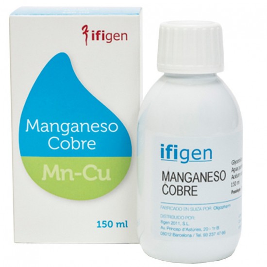 Manganeso Cobre 150ml Ifigen Manganeso Cobre 150ml Ifigen