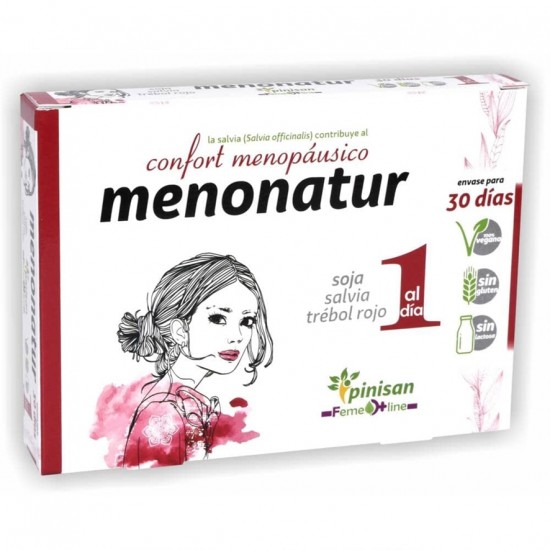 Menonatur Vegan Sin Gluten 30caps Pinisan