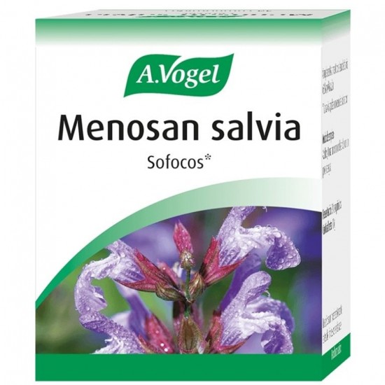 Menosan Salvia Sofocos Menopausia Bio 30comp A.Vogel