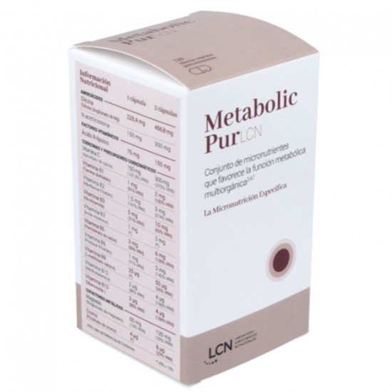 Metabolic Pur 120 Capsulas LCN Metabolic Pur 120 Capsulas LCN