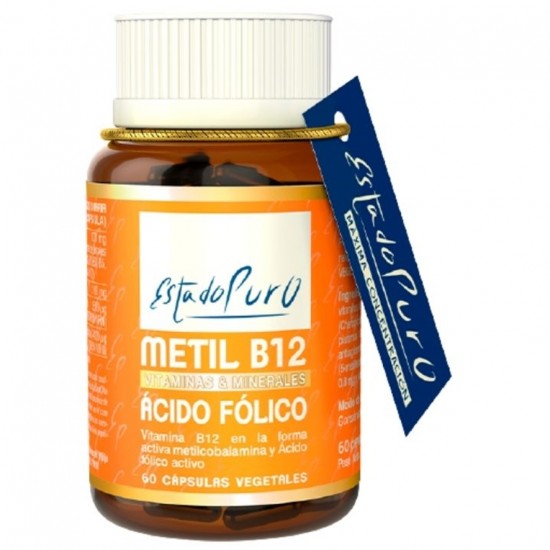 Metil B12 Acido Folico 60 Capsulas Tongil