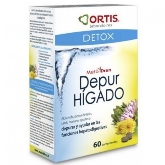 Metodren Depur Higado Detox Vegan 60comp Ortis