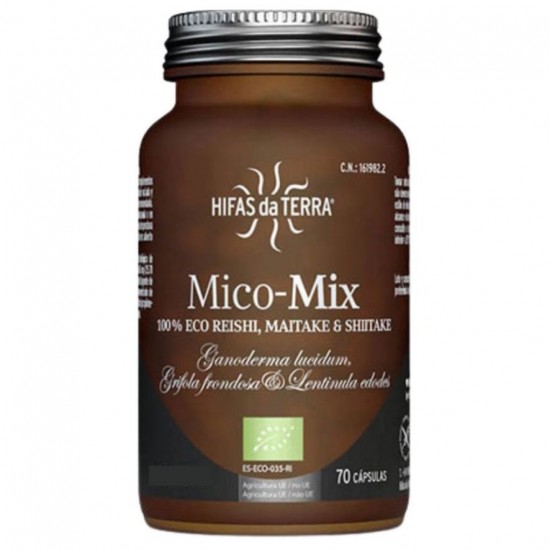 Mico-Mix Sin Gluten Bio Vegan 70caps Hifas Da Terra