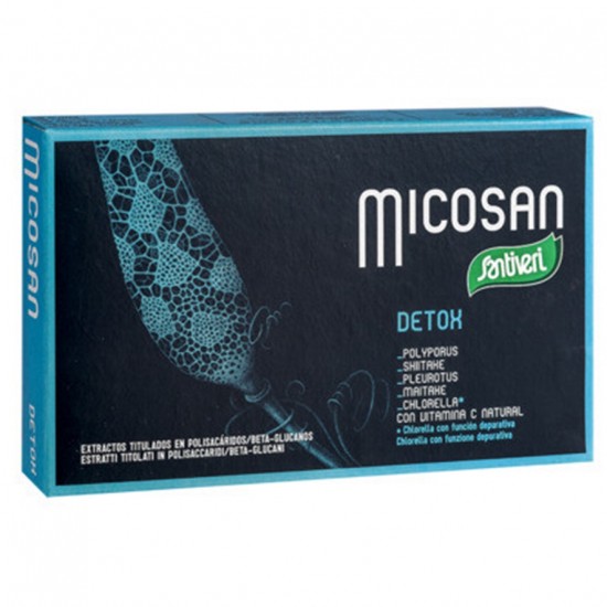 Micosan Detox Santiveri | 40 Capsulas