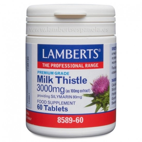 Milk Thistle 3000Mg 60comp Lamberts