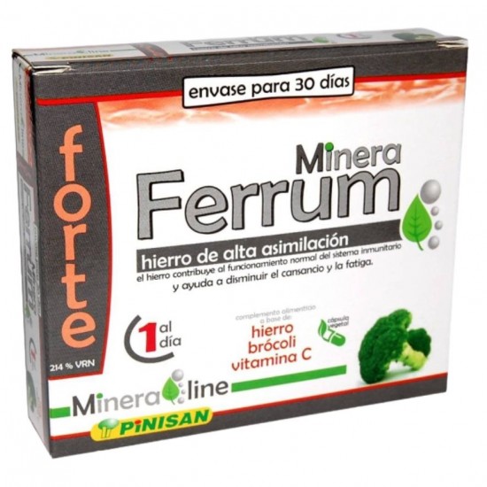 Mineraline Ferrum Forte 30caps Pinisan