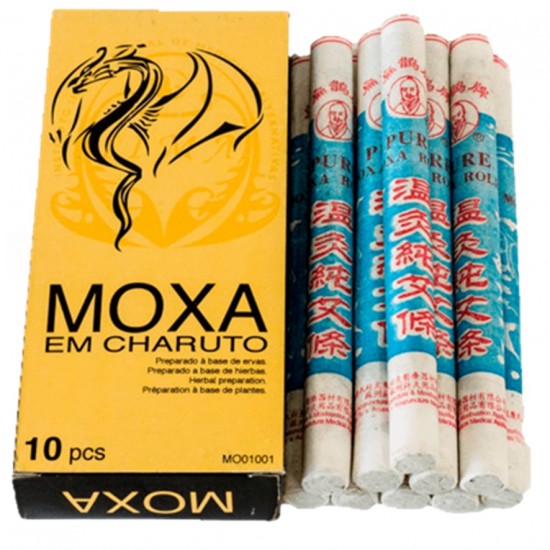 Moxa Puro Rollo Nianying 10 Piezas Iima Moxa Puro Rollo Nianying 10 Piezas Iima