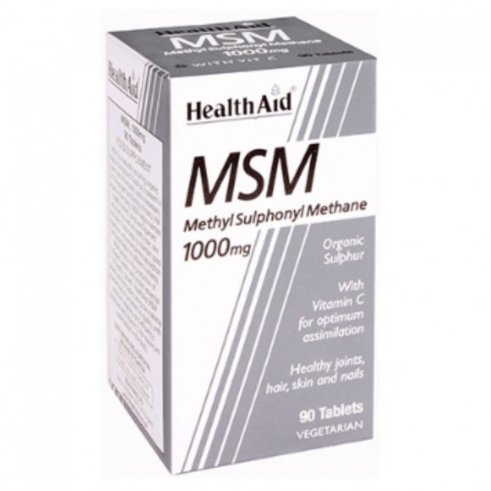 MSM Metilsulfonilmeo 1000Mg 90comp Health Aid