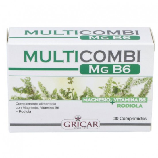 Multicombi Magnesio+Vitamina B6 30comp Gricar