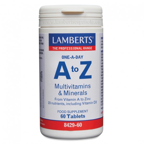 Multivitamins Minerals A-Z 60comp Lamberts