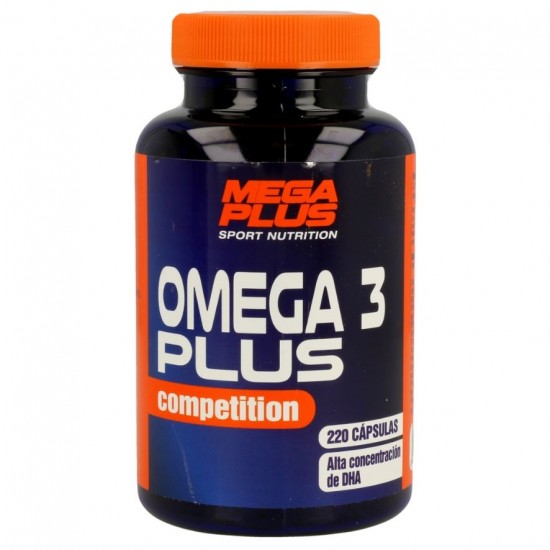 Omega-3 Aceite de Salmon Competition Sin Gluten 220caps Megaplus