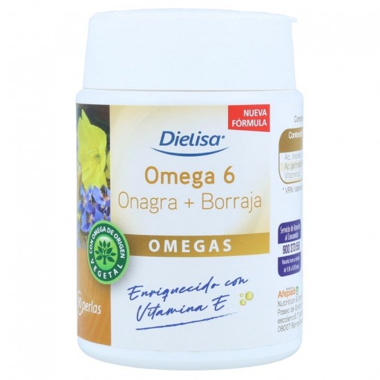 Omega-6 Complex Onagra y Borraja 90 Perlas Dietisa