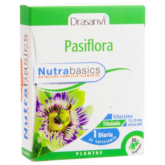 Pasiflora Nutrabasics 30caps Drasanvi