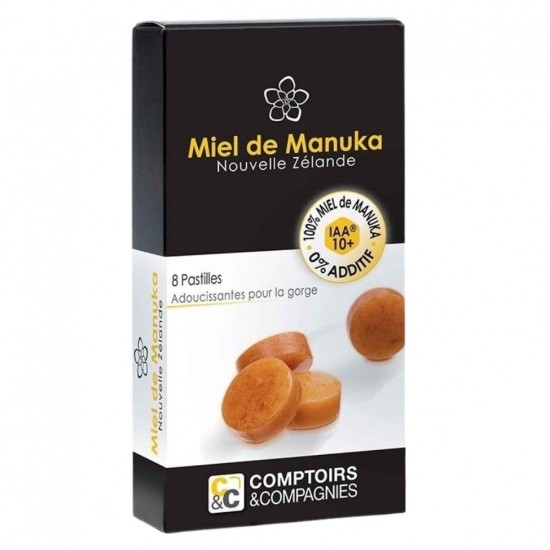 Pastillas de Miel de Manuka 8 Comptoirs & Compagnies