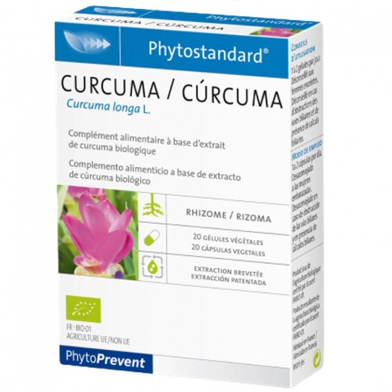 Phytostandard Curcuma 20caps Pileje
