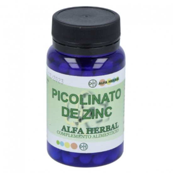 Picolinato de Zinc 90caps Alfa Herbal Picolinato de Zinc 90caps Alfa Herbal
