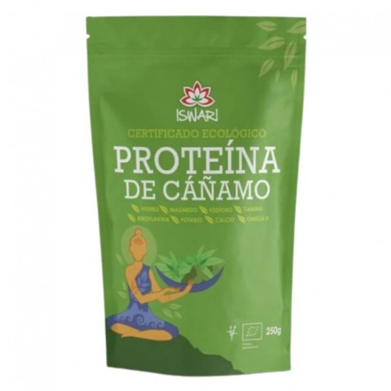 Proteina de Cañamo Sin Gluten Bio Vegan 250g Iswari