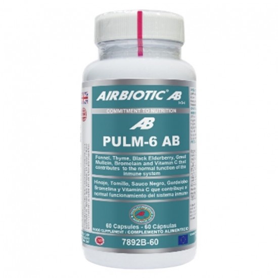 Pulm-6 AB 60caps Airbiotic Pulm-6 AB 60caps Airbiotic