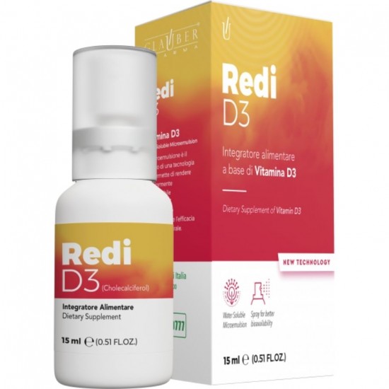 Redi D3 Spray 15ml Glauber Pharma