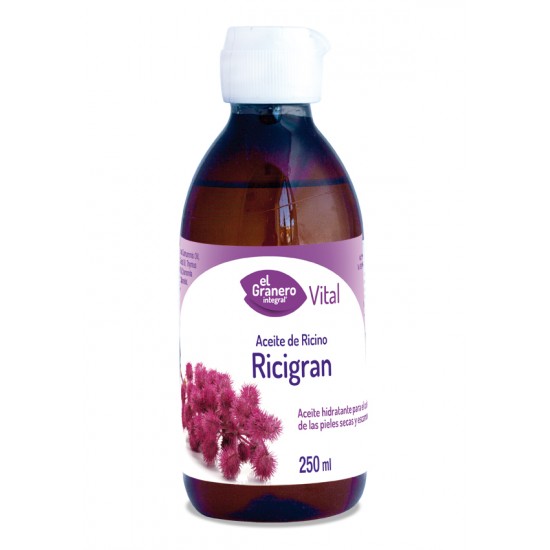 Ricigran con Aceite de Ricino Eco 250ml El Granero Integral Ricigran con Aceite de Ricino Eco 250ml El Granero Integral
