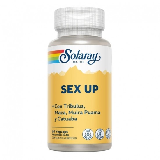 Sex Up Sin Gluten Vegan 60caps Solaray