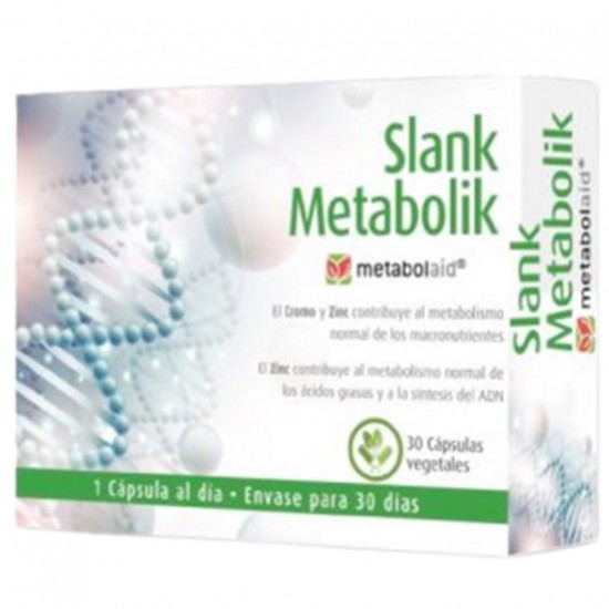 Slank Metabolik Sin Gluten Vegan 30caps Metabolaid