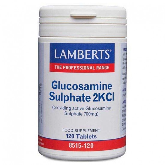 Sulfato Glucosamina 2KCI 120comp Lamberts