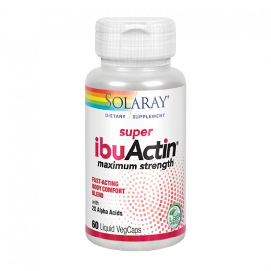 Super Ibuactin Antiinflamatorio 60caps Solaray