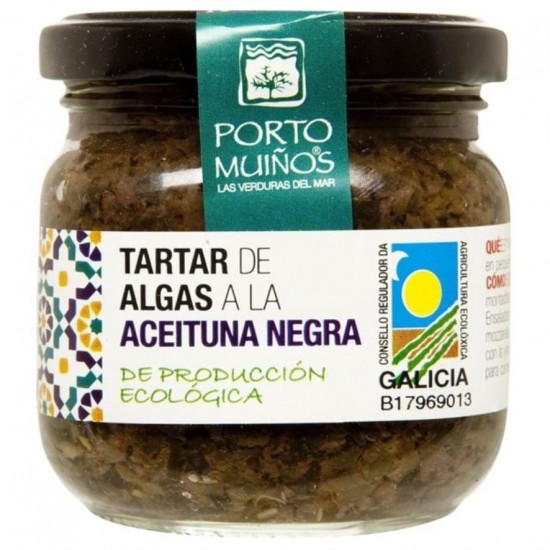 Tartar Algas a La Aceituna Negra 160g Porto Muiños