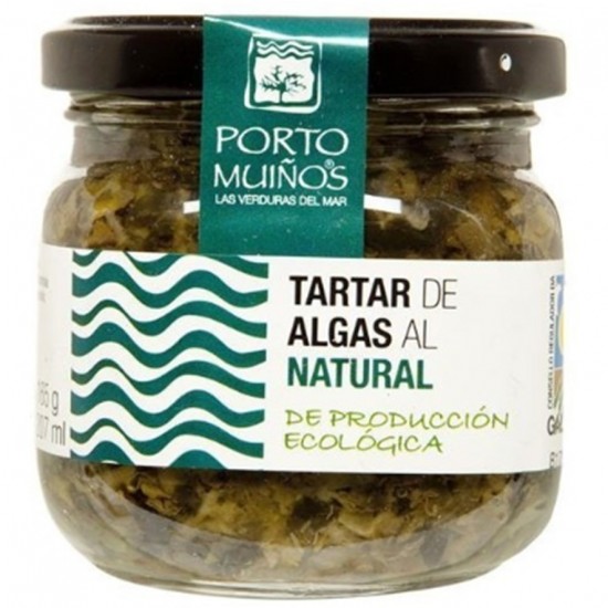 Tartar Algas Natural Conserva Eco Vegan 160g Porto Muiños
