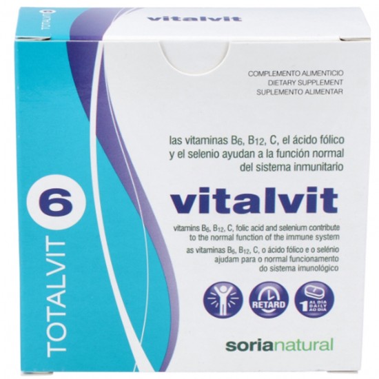 Totalvit-6 Vitavit 28comp Soria Natural