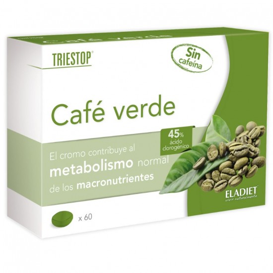 Triestop Cafe Verde Sin Gluten 60comp Eladiet