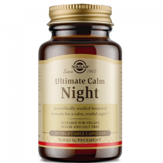 Ultimate Calm Night 30caps Solgar