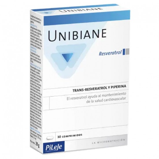 Unibiane Resveratrol 30caps Pileje
