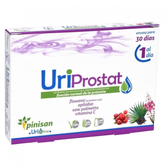 Uriprostat Sin Gluten Vegan 30caps Pinisan