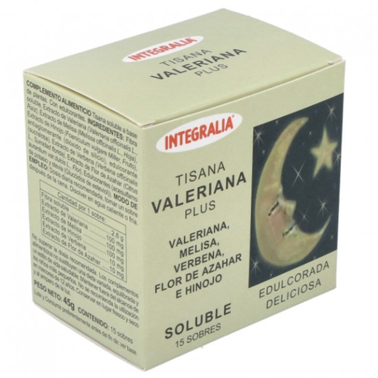 Valeriana Plus Soluble 15 Sobres Integralia