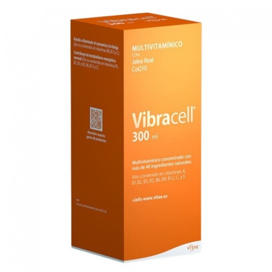 Vibracell Jarabe Multivitaminico 300ml Vitae Vibracell Jarabe Multivitaminico 300ml Vitae