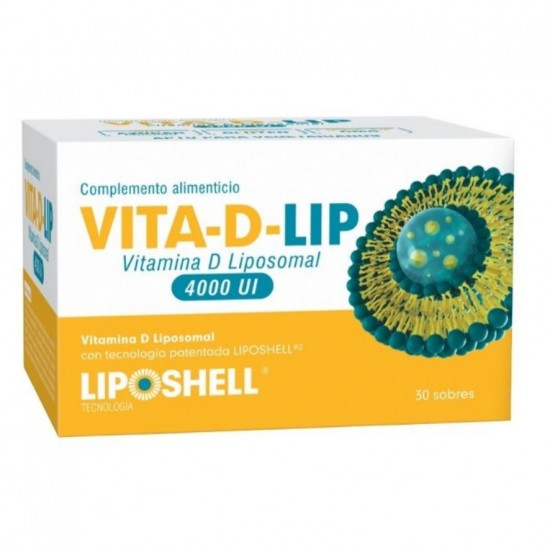 Vita-D-Lip Vitamina D Liposomal 4000ui 30 Sobres Liposhell