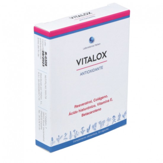 Vitalox Antioxidante 30caps Mahen