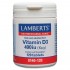 Vitamin D3 400Ui 120comp Lamberts