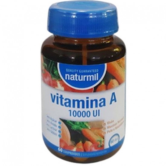 Vitamina a 10000ui 60comprimidos Naturmil