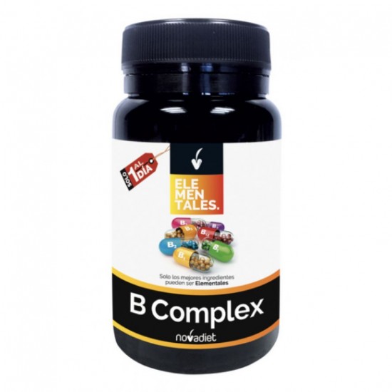 Vitamina B Complex Elementales 60caps Nova Diet