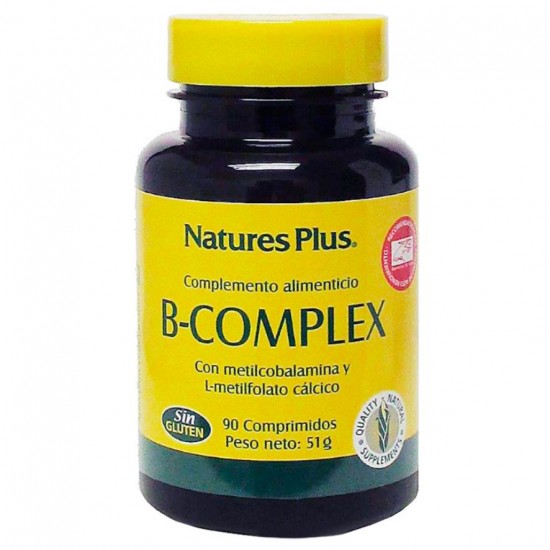 Vitamina-B Complex Sin Gluten 90comp NatureS Plus