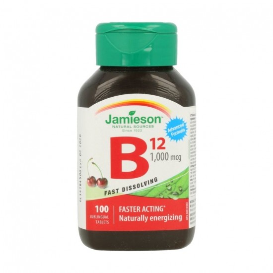 Vitamina B12 1000mcg 100comp Jamieson